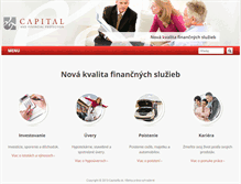 Tablet Screenshot of capitalfp.eu